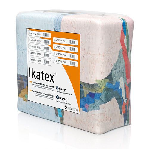 Pyyheliina trikoota, talouslaatu, 10 kg - Ikatex